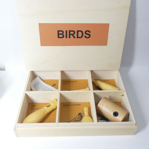 Bird Calls Set of 6 Western American Birds  Vol 2 Quelle Est Belle France 2006 - Picture 1 of 11